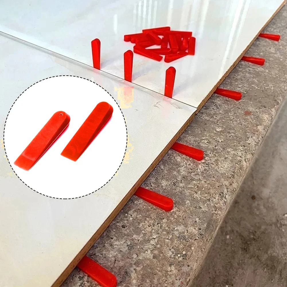 100pcs Plastic Tile Wedge Spac - Ceramic Tile Floor recensione e prezzo