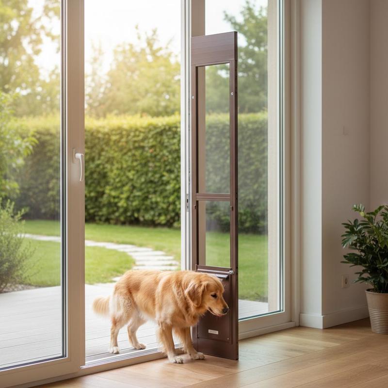 Dog Door for Sliding Glass Doo - Glass Door Hinge recensione e prezzo