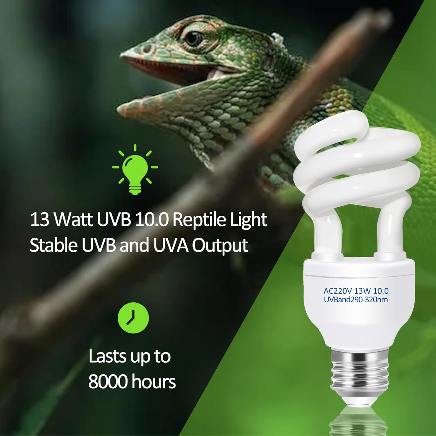 UVB 5.0 10.0 Reptile Heating L - Ceramic Heat Emitter recensione e prezzo