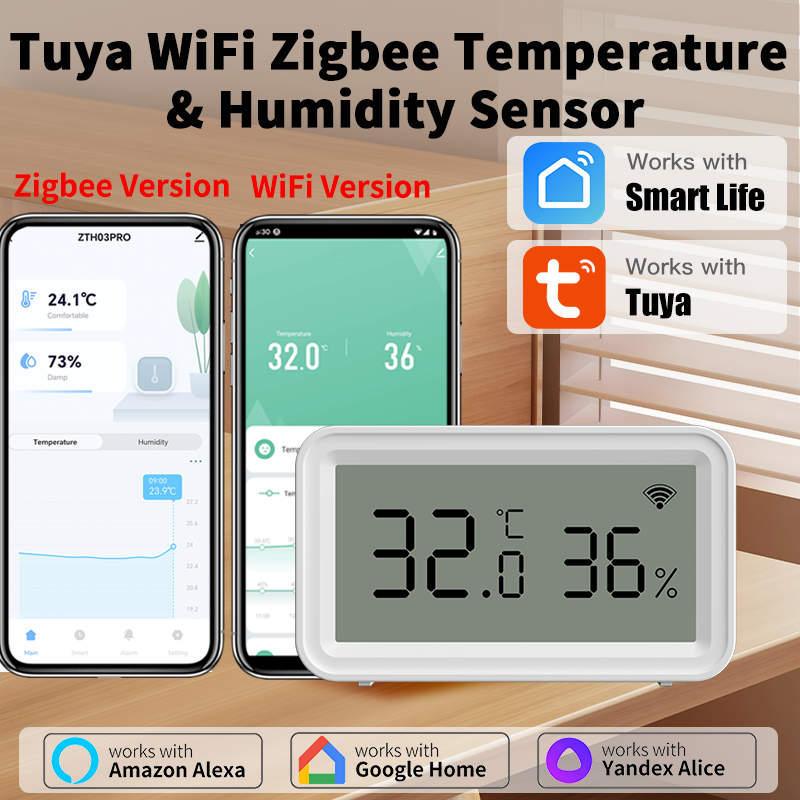 Tuya Zigbee WiFi Thermometer H - Digital Hygrometer Probe recensione e prezzo