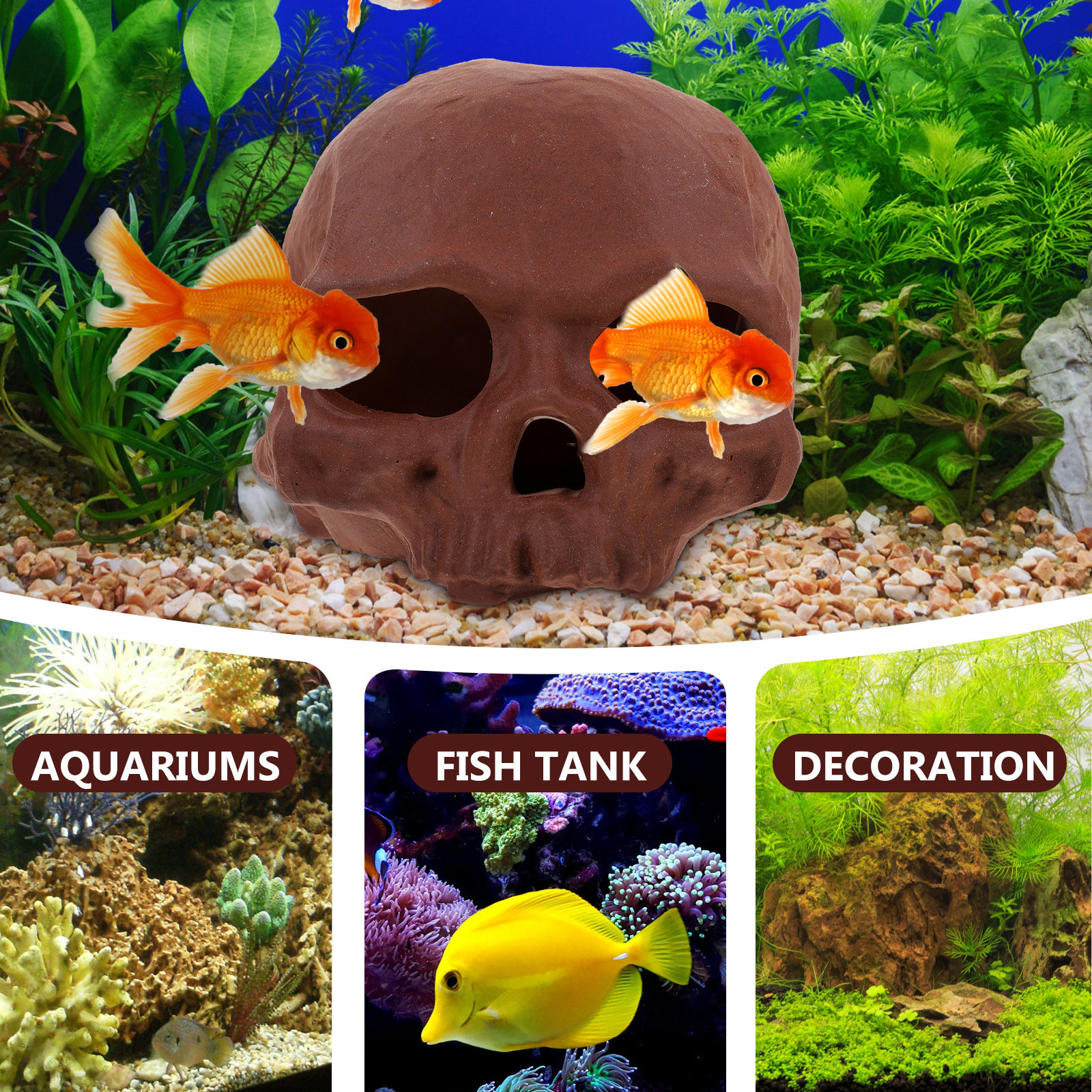 Ceramic Fish Tank Decoration S - Hide Cave Ceramic recensione e prezzo