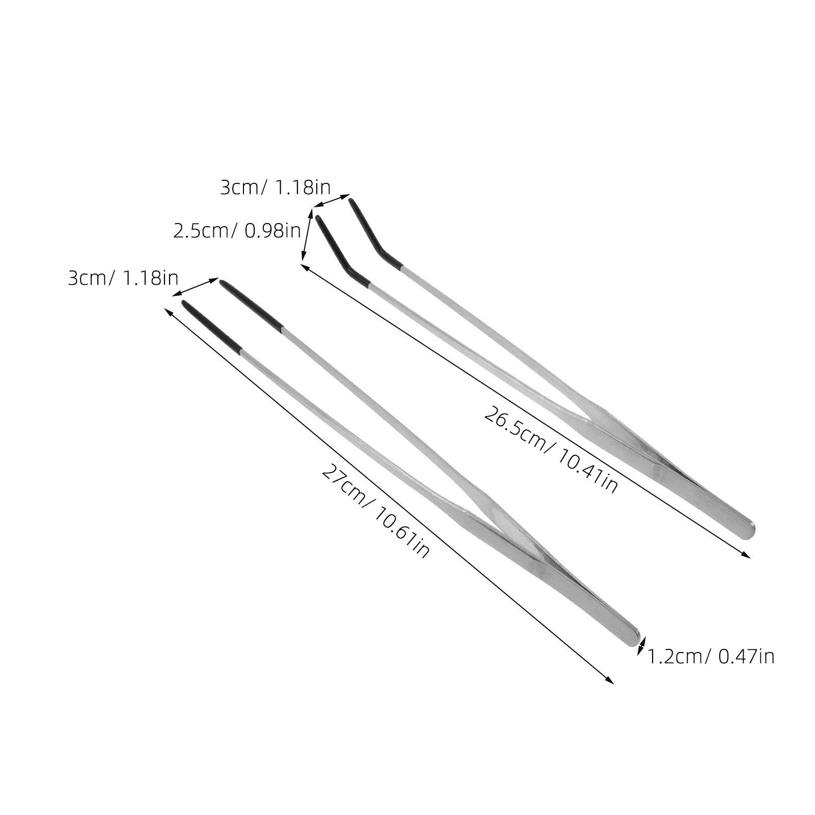 2Pcs Stainless Steel Feeding T - Feeding Tong Stainless recensione e prezzo