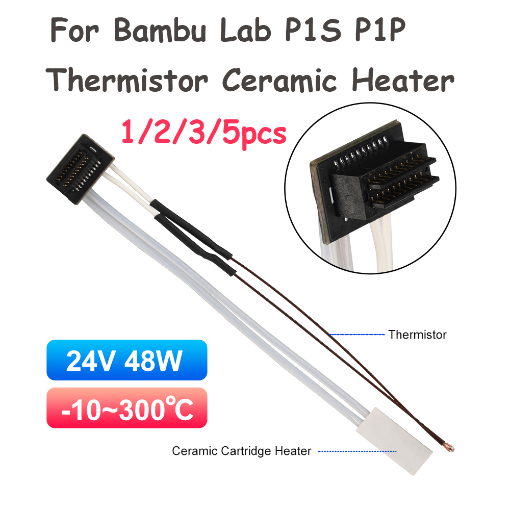 For Bambu Lab P1P Heating Tube - Ceramic Heat Emitter recensione e prezzo