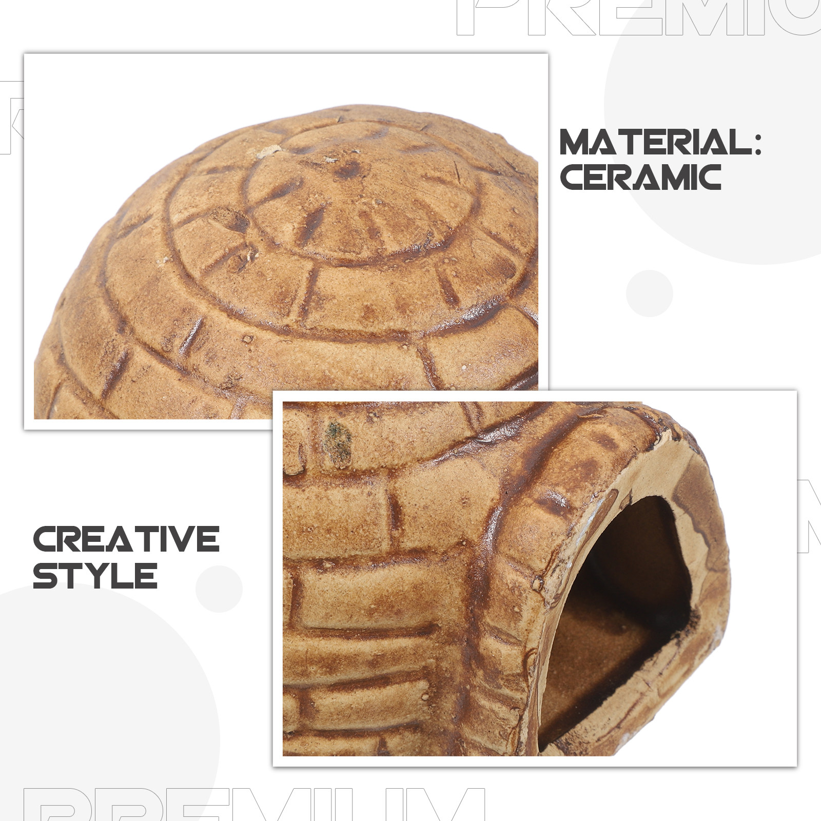 Premium Ceramic Aquarium Hides - Hide Cave Ceramic recensione e prezzo