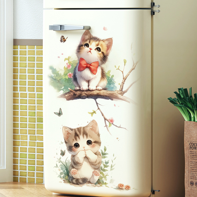 Kawaii Pastel Cat & Butterfly  - Pvc Panel Background recensione e prezzo