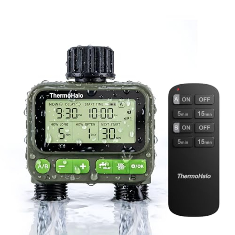 Smart Sprinkler Timer for Lawn - Timer Dual Outlet recensione e prezzo