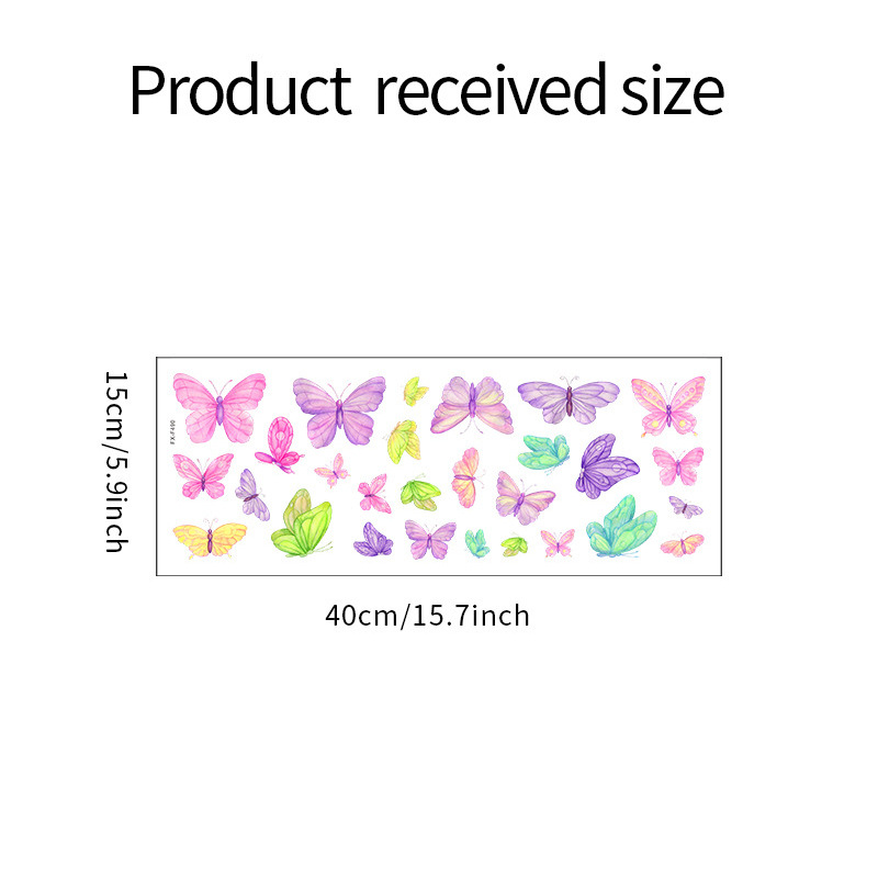 Romantic butterfly Wall Sticke - Pvc Panel Background recensione e prezzo