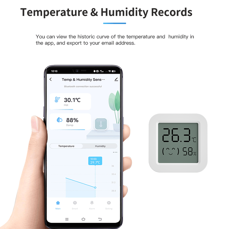 Tuya Temperature Humidity Sens - Digital Hygrometer Probe recensione e prezzo