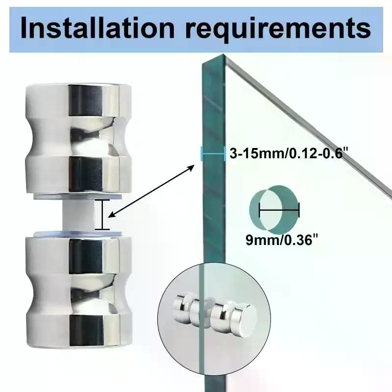 Stylish Shower Glass Door Hand - Glass Door Hinge recensione e prezzo