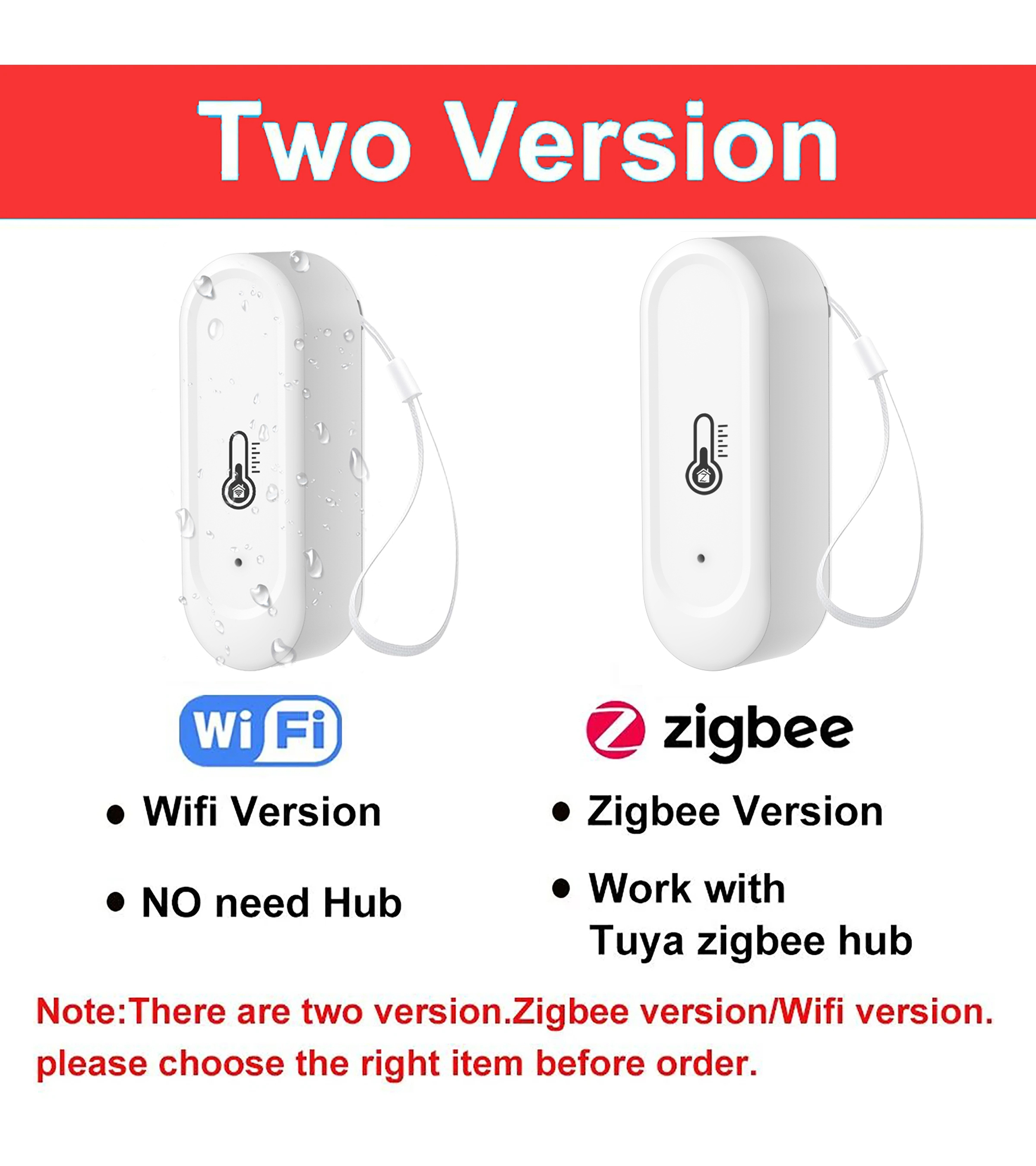 IP65 Zigbee or WiFi Temperatur - Digital Hygrometer Probe recensione e prezzo