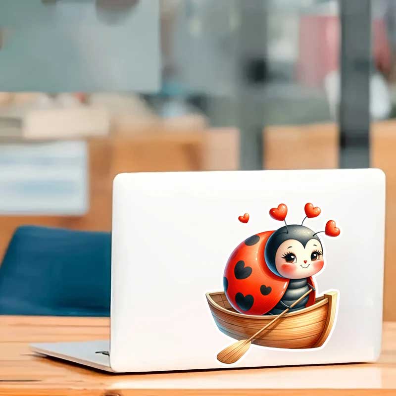 Cute Ladybug Wall Stickers Liv - Pvc Panel Background recensione e prezzo