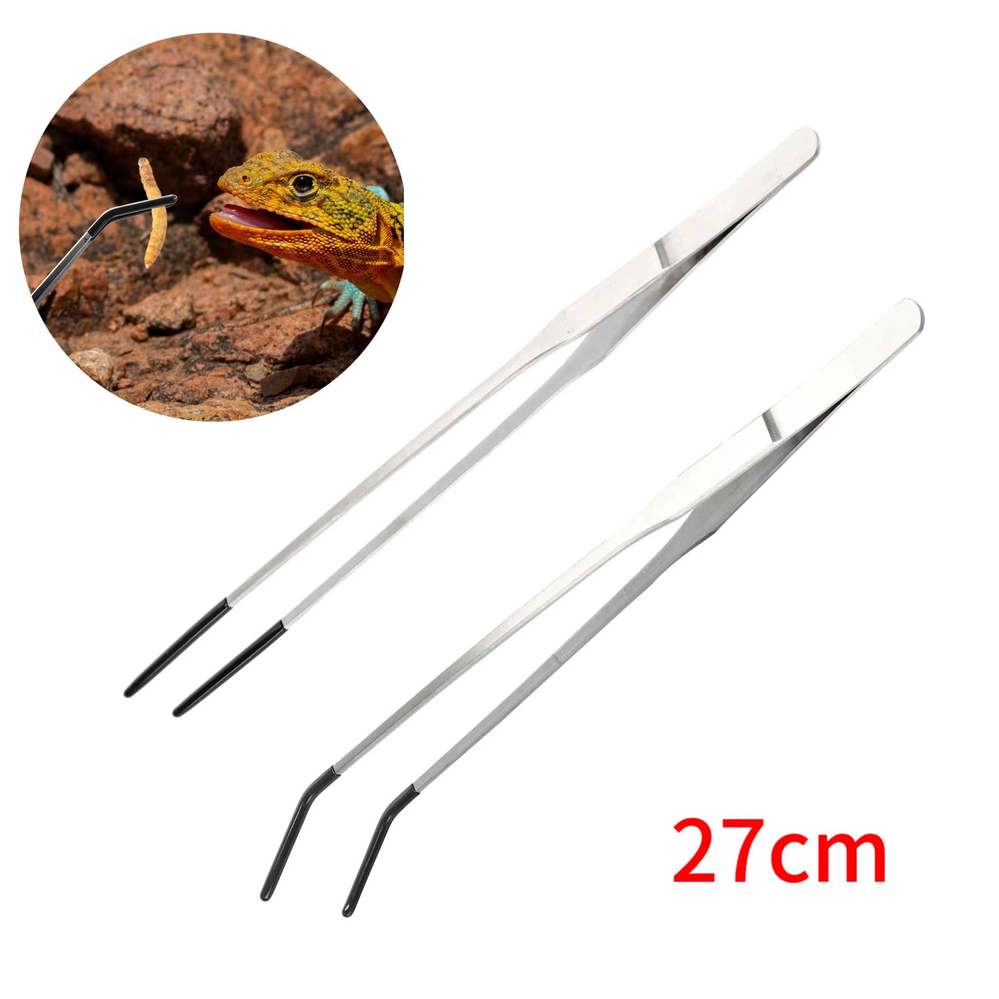 Stainless Steel Reptile Feedin - Feeding Tong Stainless recensione e prezzo