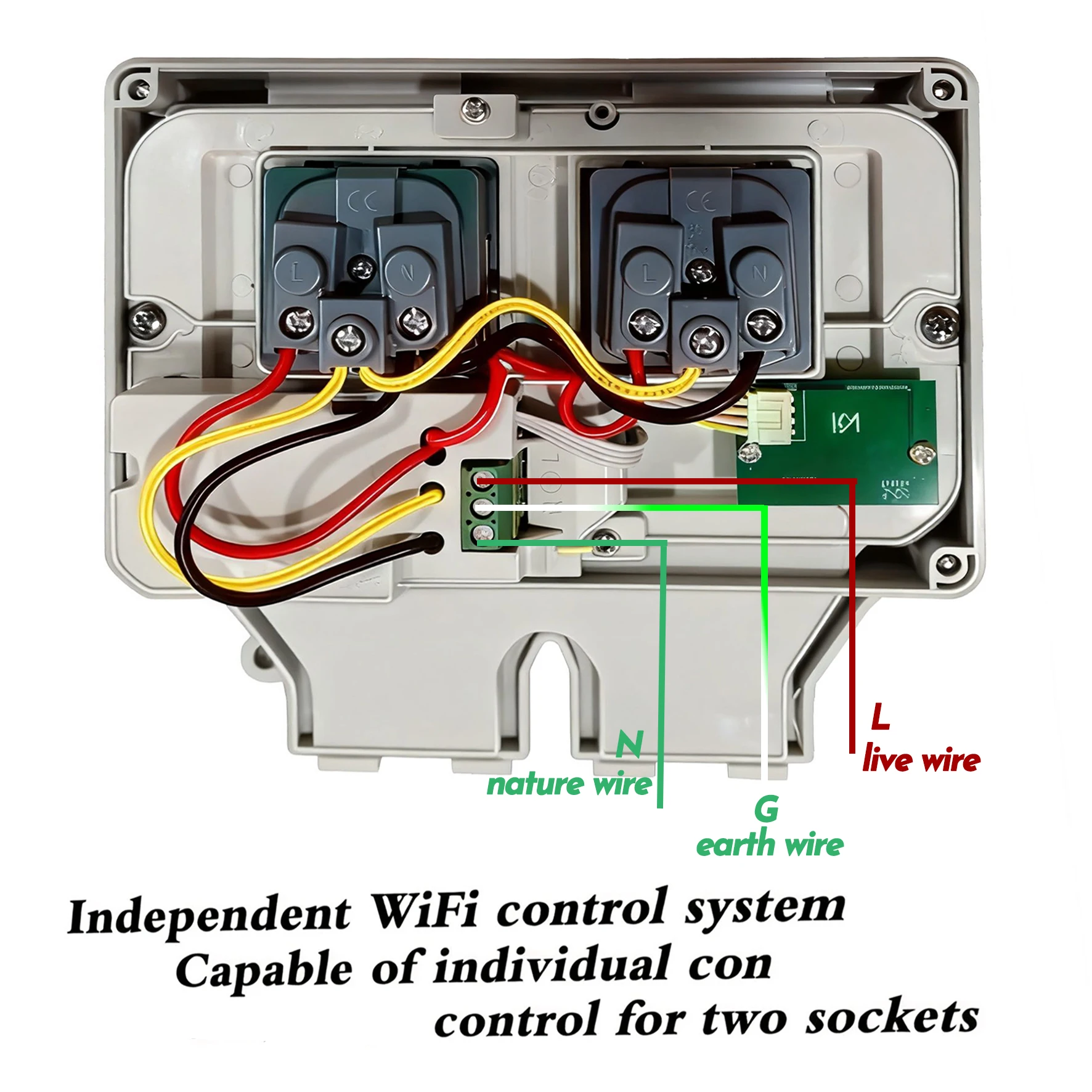 Tuya Waterproof Electrical Wal - Timer Dual Outlet recensione e prezzo
