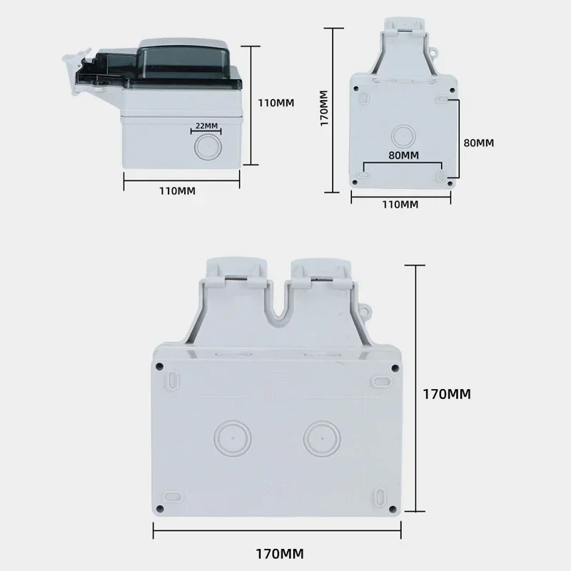 Tuya Waterproof Electrical Wal - Timer Dual Outlet recensione e prezzo