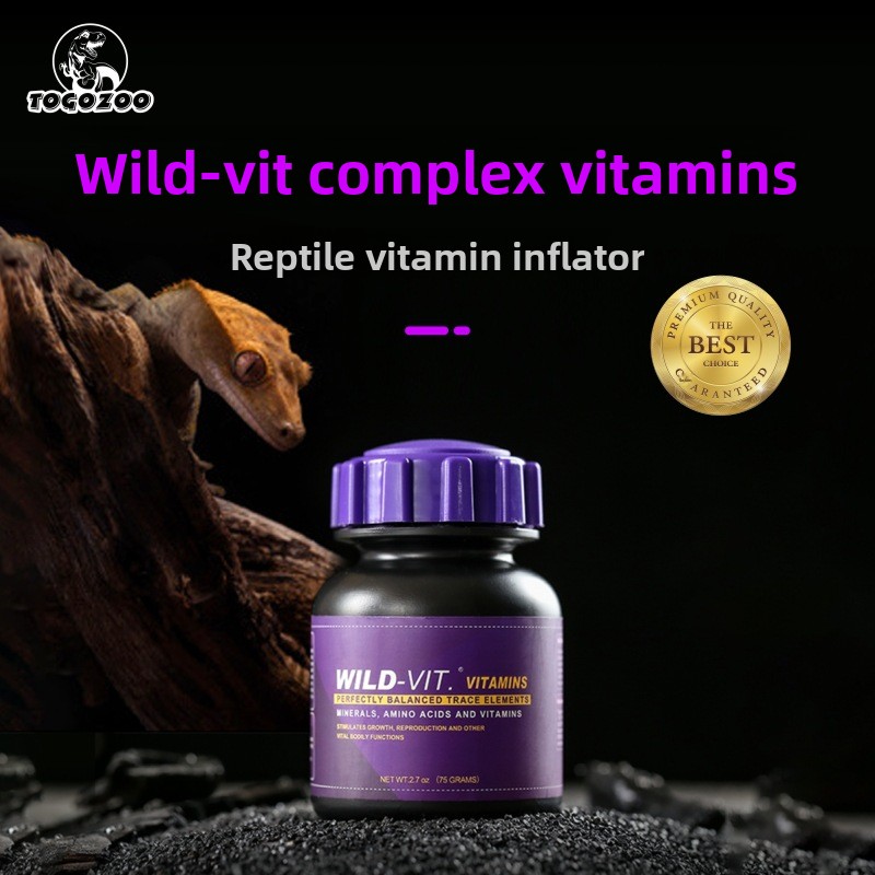 TOGOZOO WILD-VIT Reptile Calci - Calcium Powder Reptile recensione e prezzo