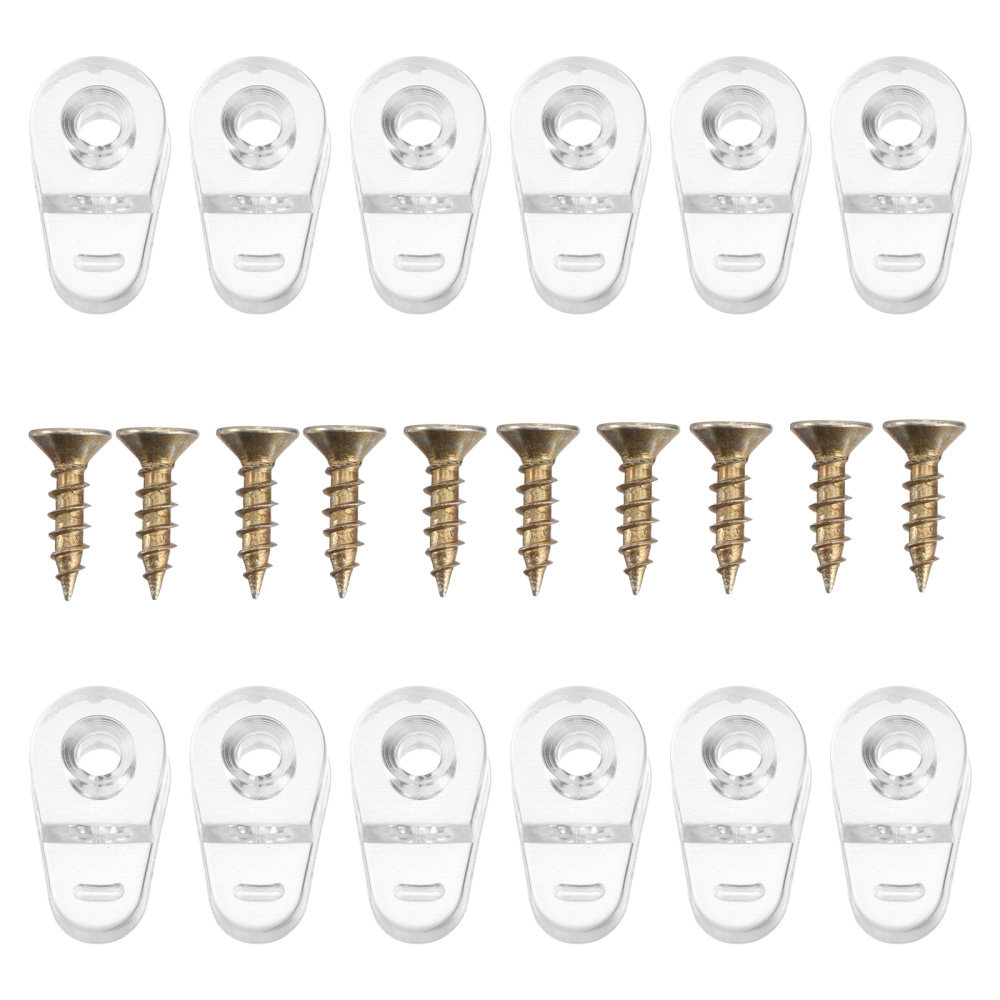 20Pcs Glass Door Clips Fixing  - Glass Door Hinge recensione e prezzo