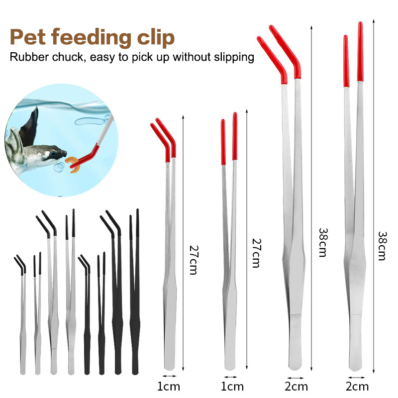 Fish Tank Cleaning Tools Snake - Feeding Tong Stainless recensione e prezzo