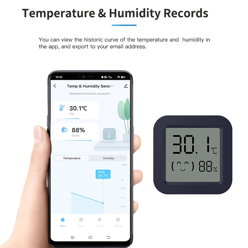 BT Temperature Humidity Sensor - Digital Hygrometer Probe recensione e prezzo