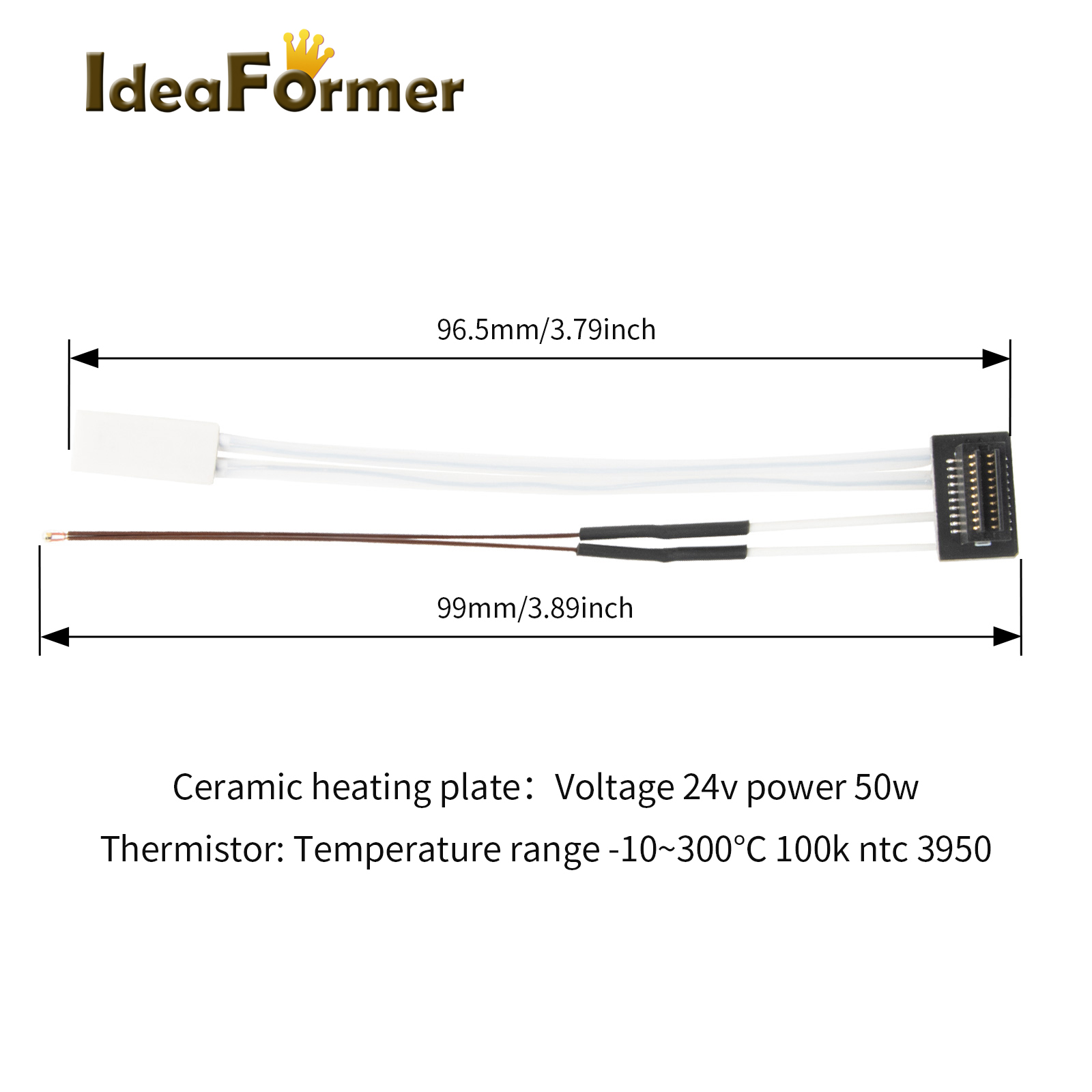 Thermistor For Bambu Lab P1P H - Ceramic Heat Emitter recensione e prezzo