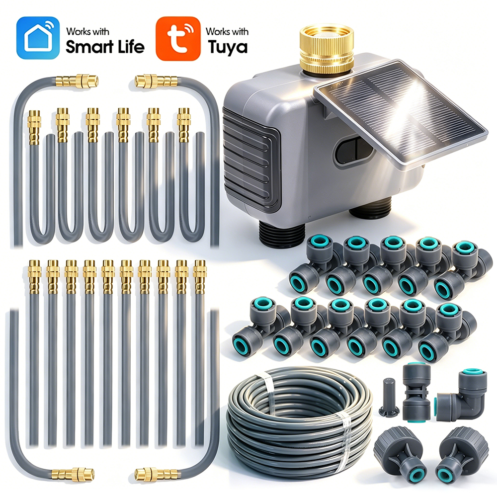 10-30M Tuya Dual Outlet Solar  - Timer Dual Outlet recensione e prezzo