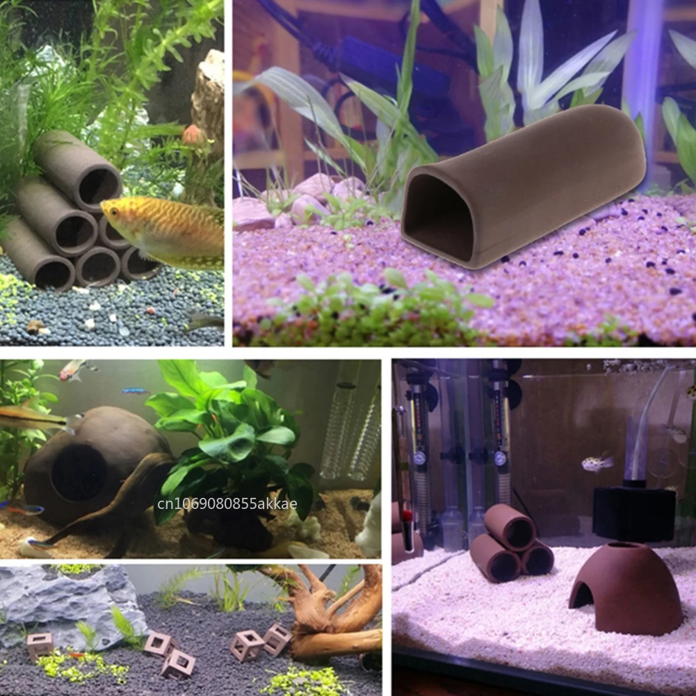 1pc Fish Tank Cave Aquarium Ac - Hide Cave Ceramic recensione e prezzo