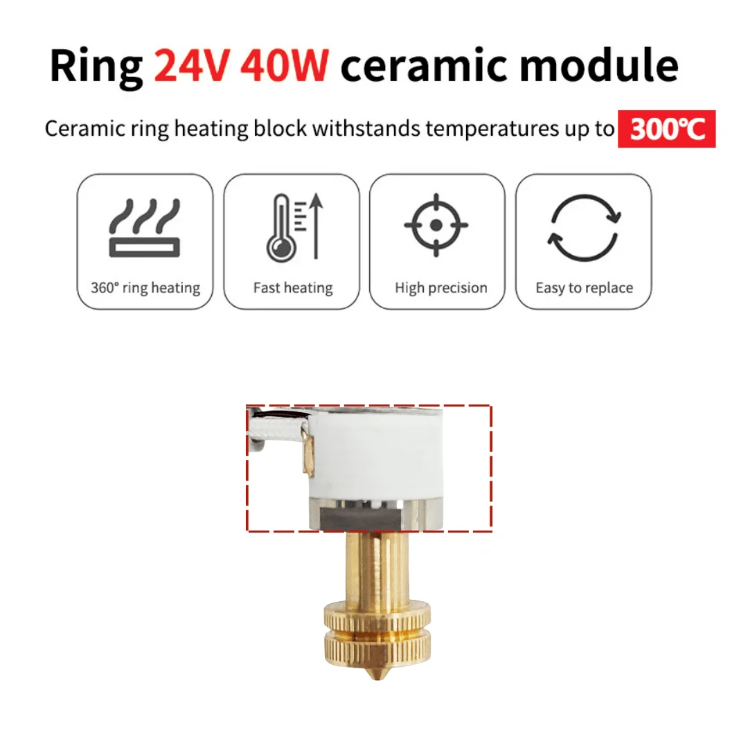 For E3D Revo Hotend Kit V6 Rad - Ceramic Heat Emitter recensione e prezzo